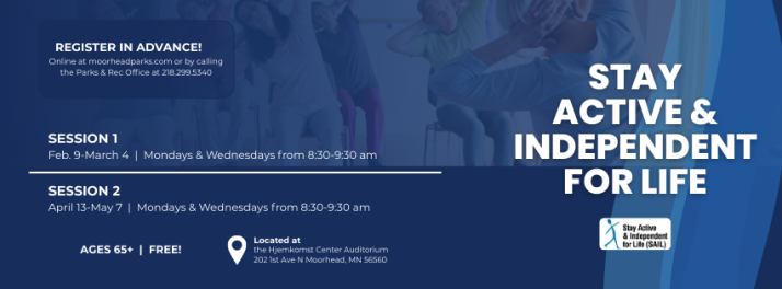 Stay Active & Independent for Life (Facebook Cover)