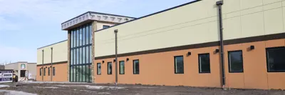 The Moorhead Vision building is almost complete