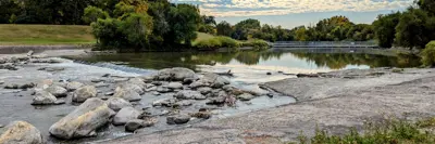 a photo of the Red River