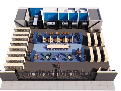 A rendering of the Center for Entrepreneurship